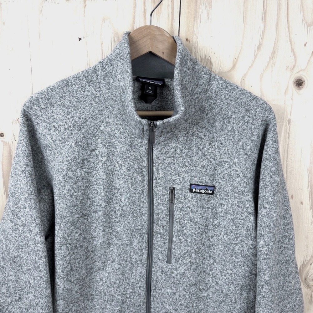 Patagonia Better Sweater Jacket Mens XL Grey Excellent Full Zip Fleece 25527
